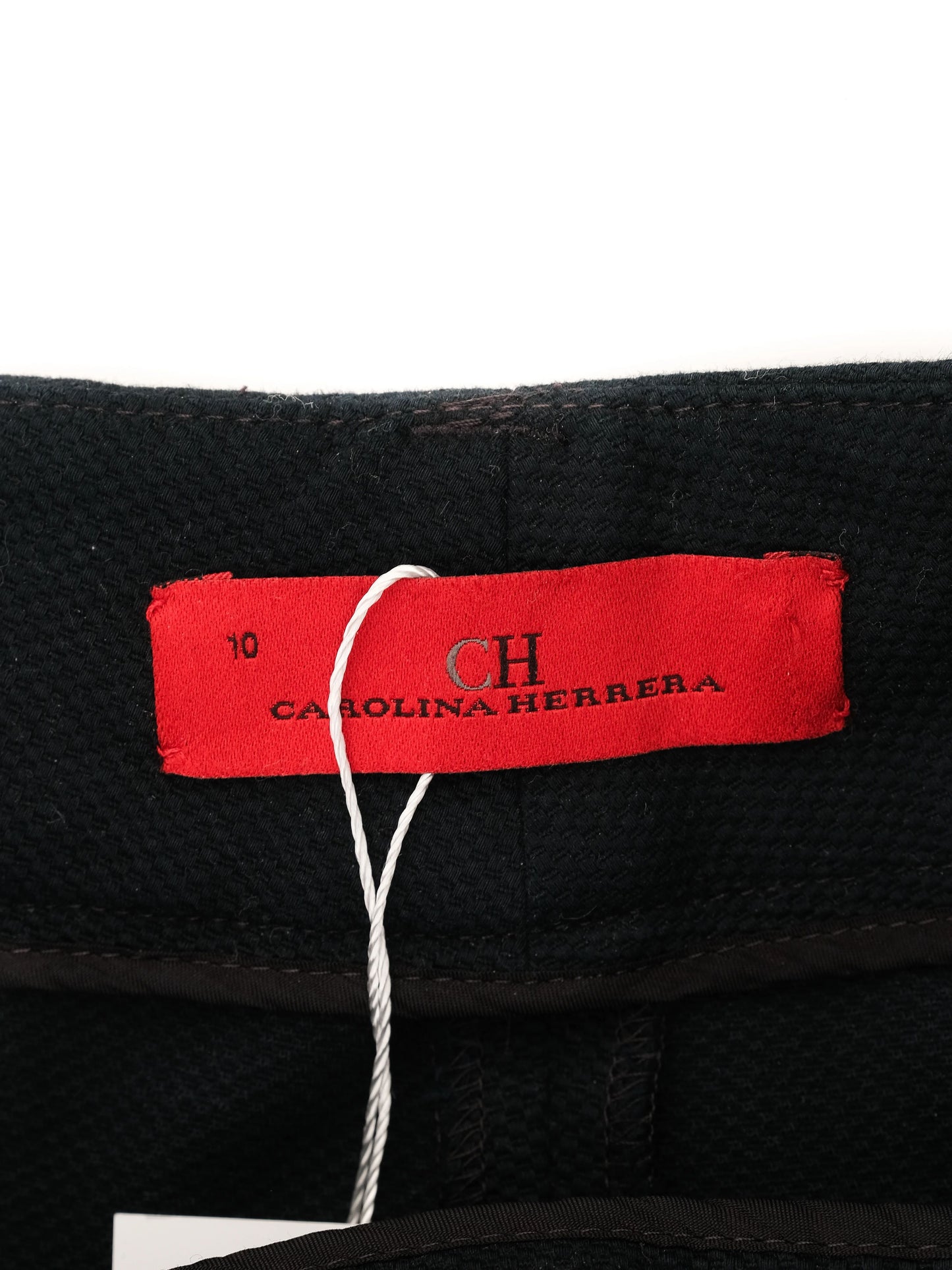 excellent carolina herrera blue wide leg shorts size xl