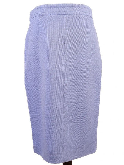 Excellent Hugo Boss Women's Suit Blue Cashmere Wool Size S