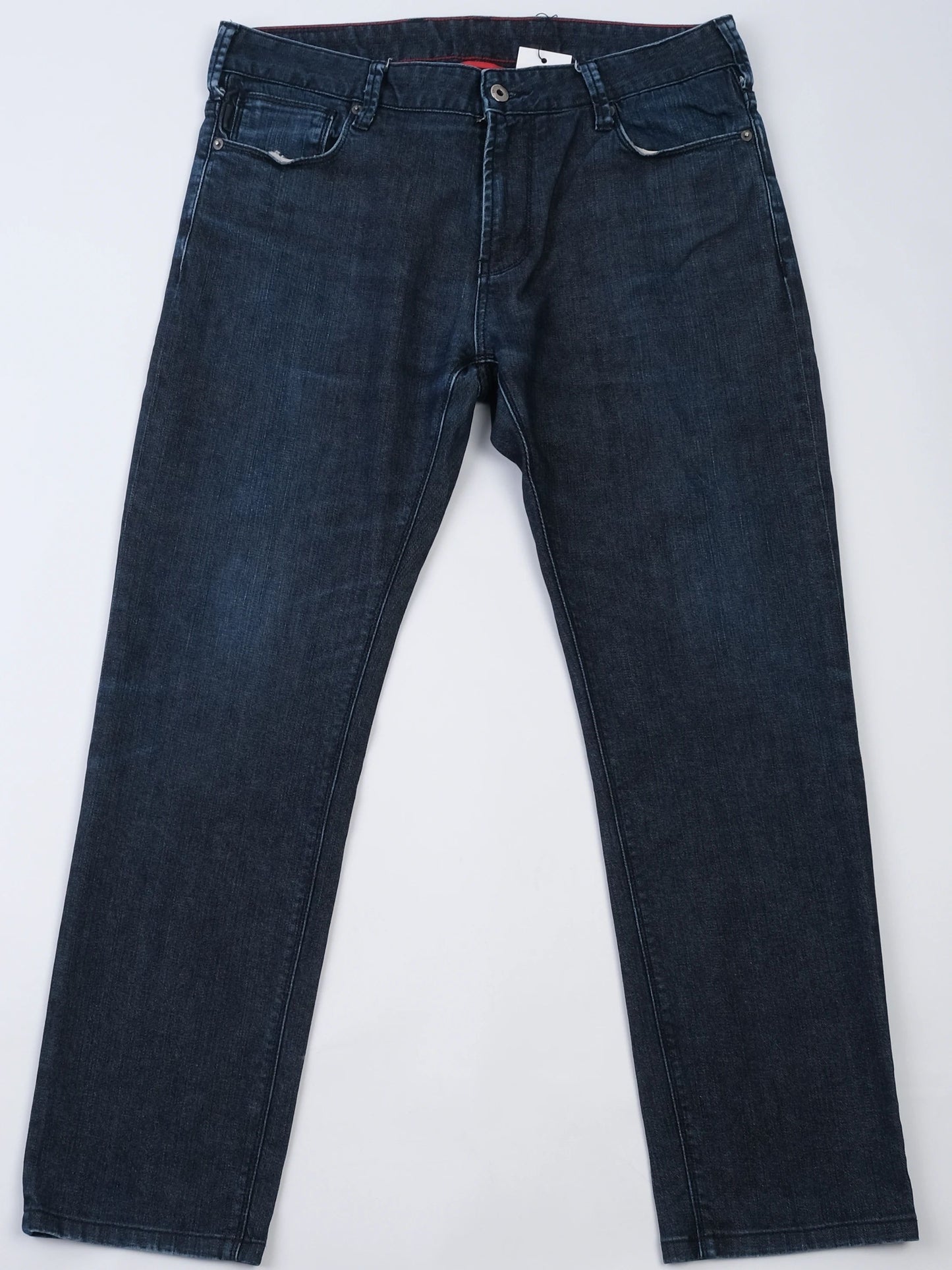 excellent emporio armani blue denim jeans size xxl women