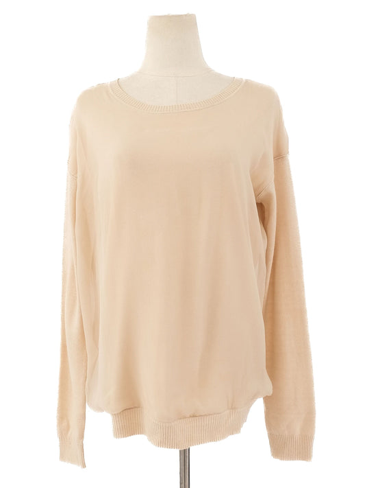 Excellent Vince Orange Wool Sweater Size M for Women