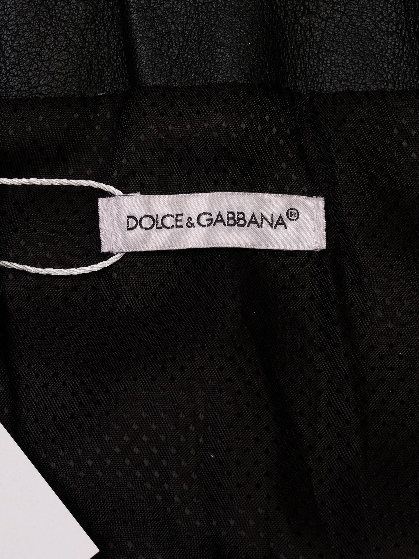 perfect dolce gabbana black leather jacket for kids size 6