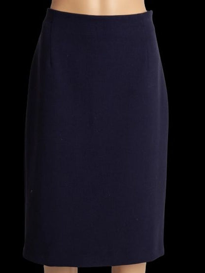 Good MaxCo Blue Polyester Pencil Skirt Size XS Women