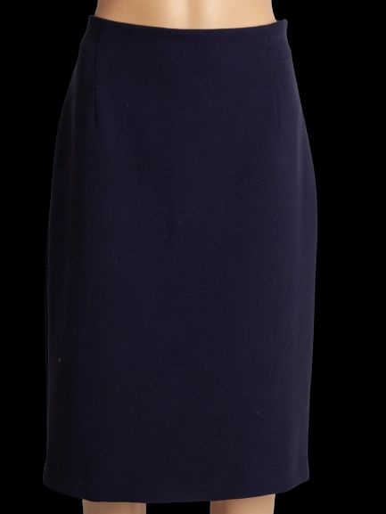 Good MaxCo Blue Polyester Pencil Skirt Size XS Women