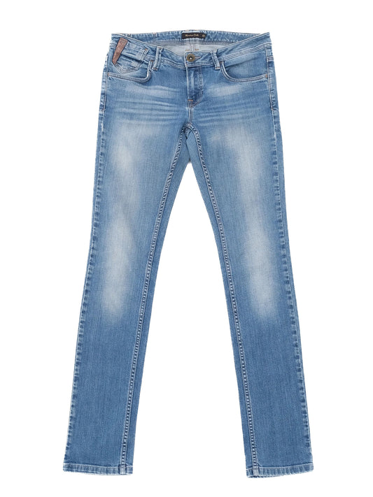Massimo Dutti Women's Blue Cotton Jeans Size M Excellent