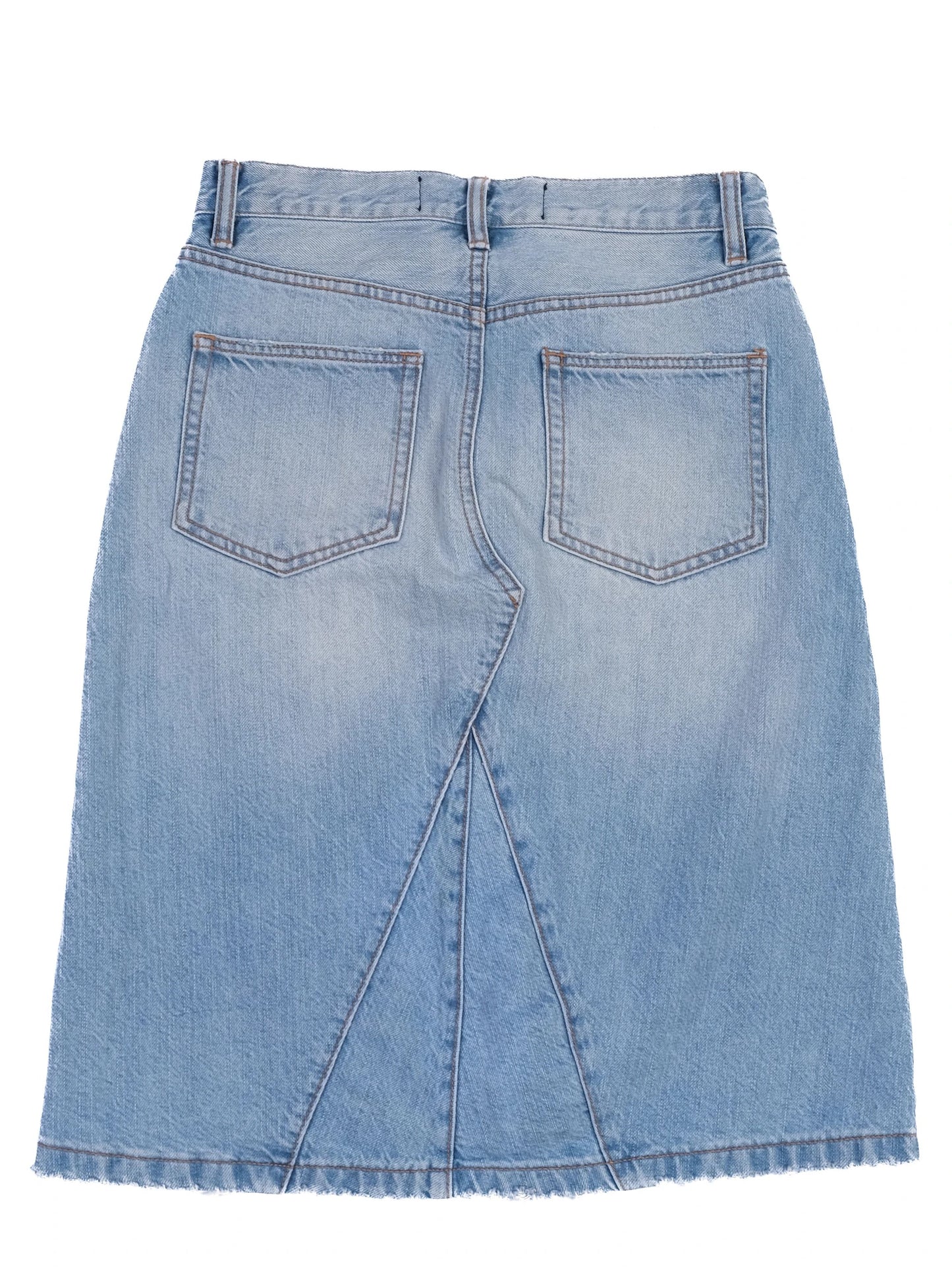 excellent marc jacobs denim skirt blue size s classic five-pocket