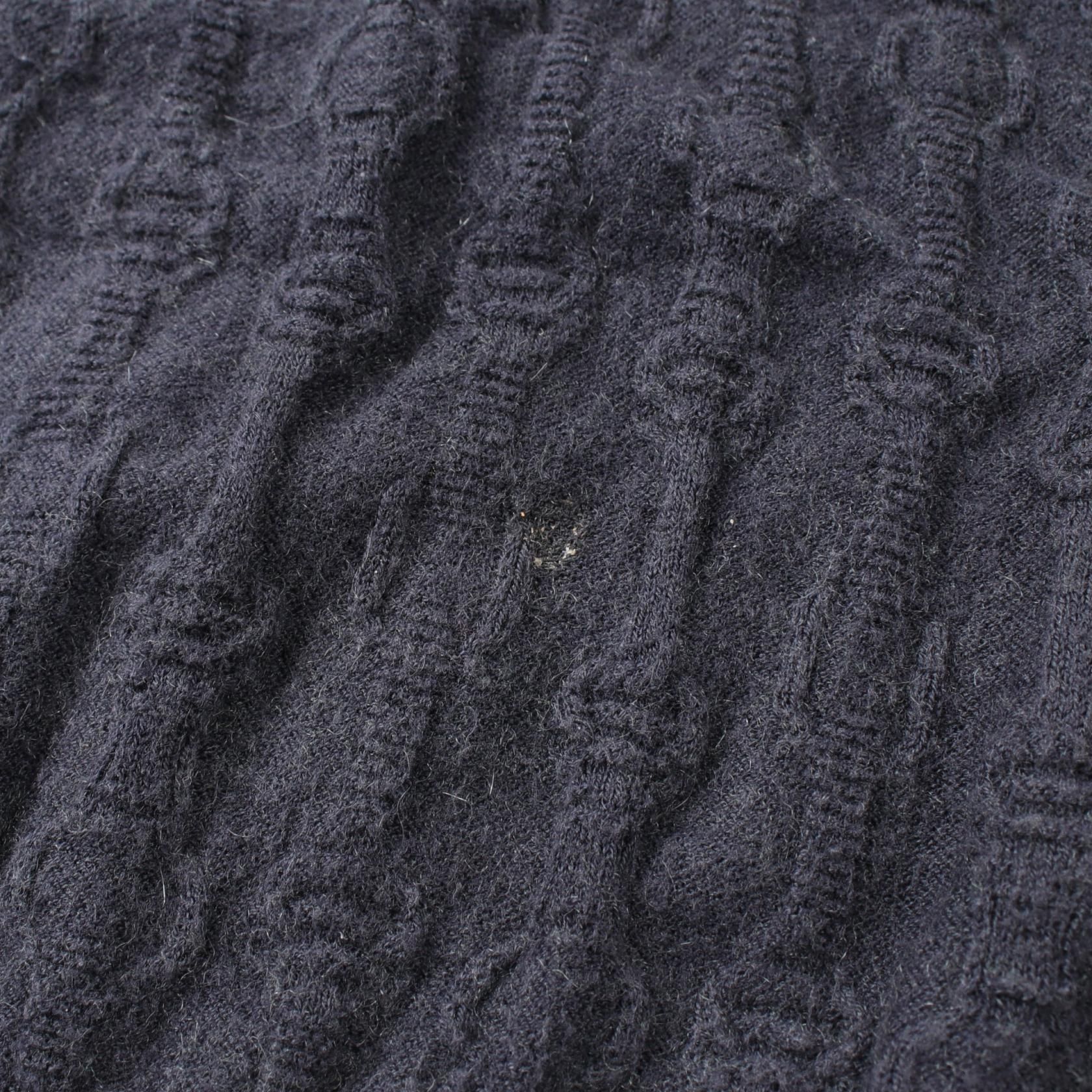Hermes Knit Navy Cotton Cashmere