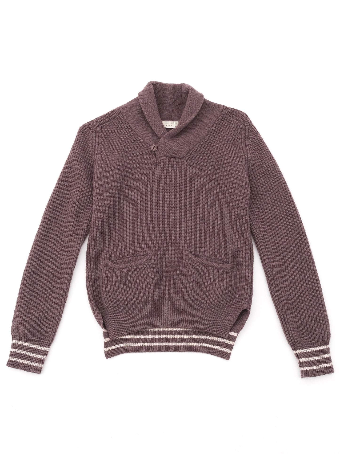 excellent stella mccartney kids gray wool sweater size 8
