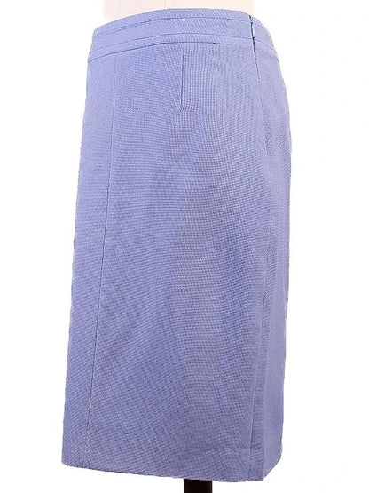 Excellent Hugo Boss Women's Suit Blue Cashmere Wool Size S