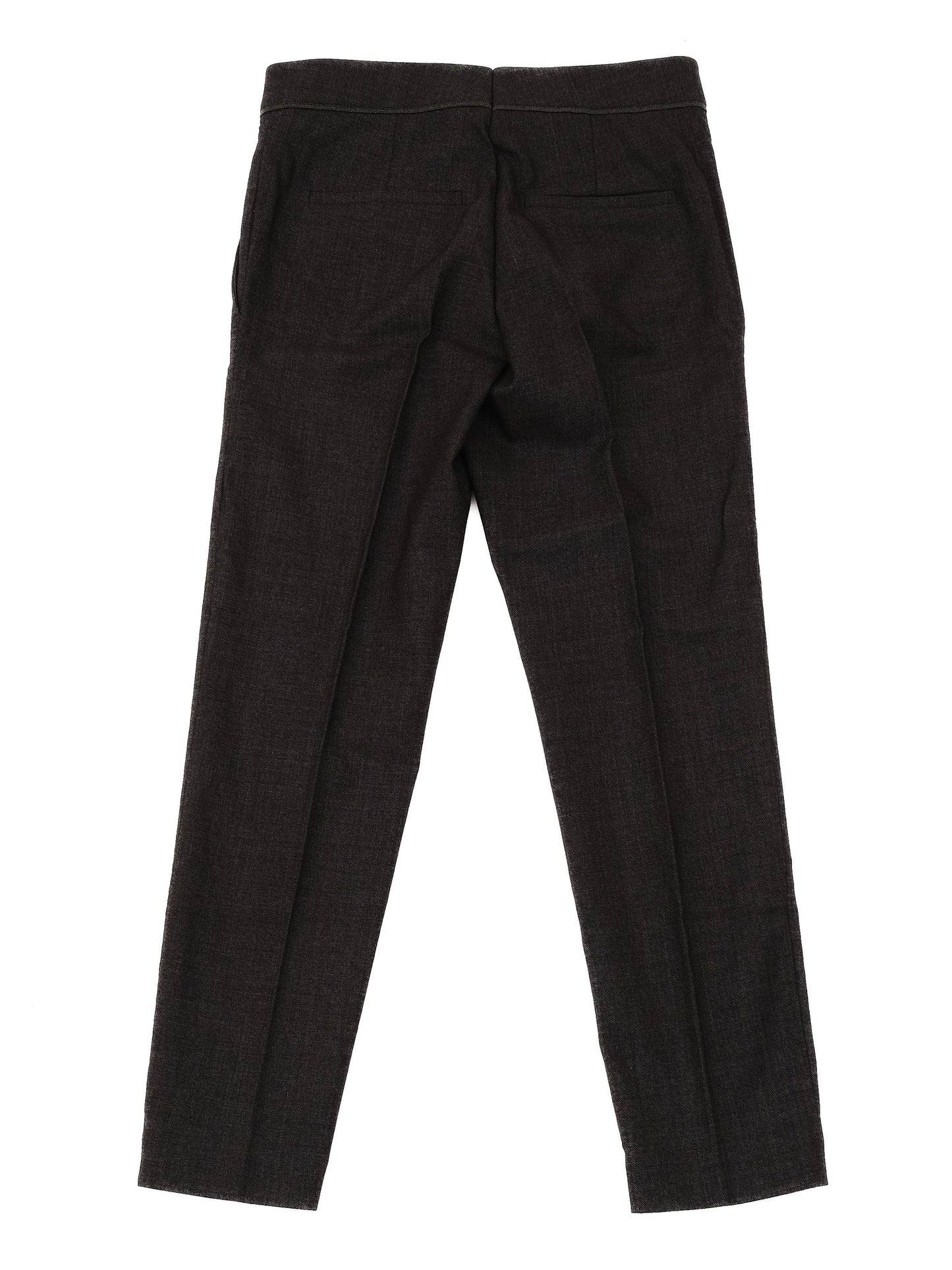 perfect brunello cucinelli gray wool trousers size l women