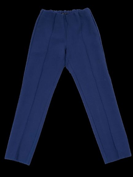 excellent ermanno scervino blue cotton pants size s