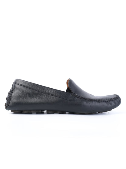 Average John Lobb Black Leather Loafers Size 42 for Men