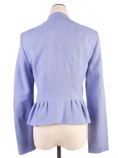 Excellent Hugo Boss Women's Suit Blue Cashmere Wool Size S