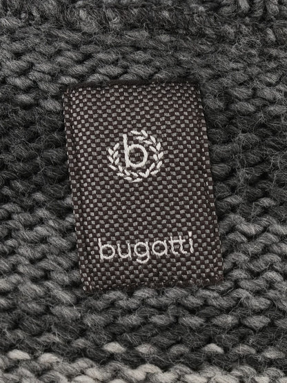 Excellent Bugatti Gray Wool Knitted Cardigan Size XXL