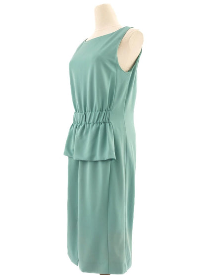 Excellent Moschino Blue Viscose Sleeveless Dress Size L