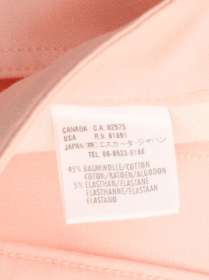 Excellent Escada Sport Pink Elastane Women's Pants Size M