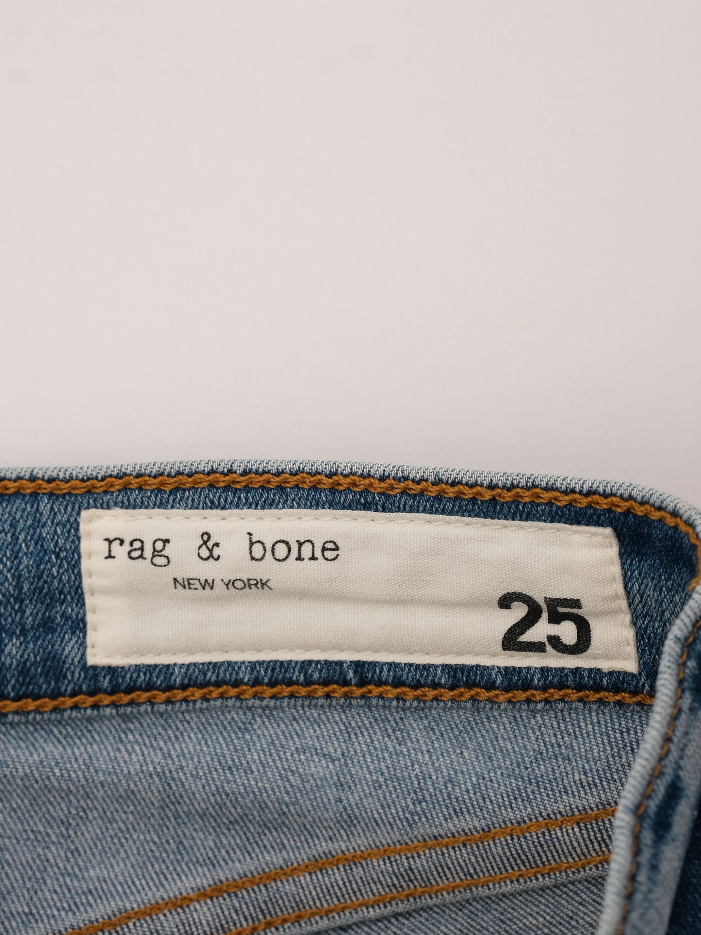rag&bone blue denim jeans size xs excellent condition