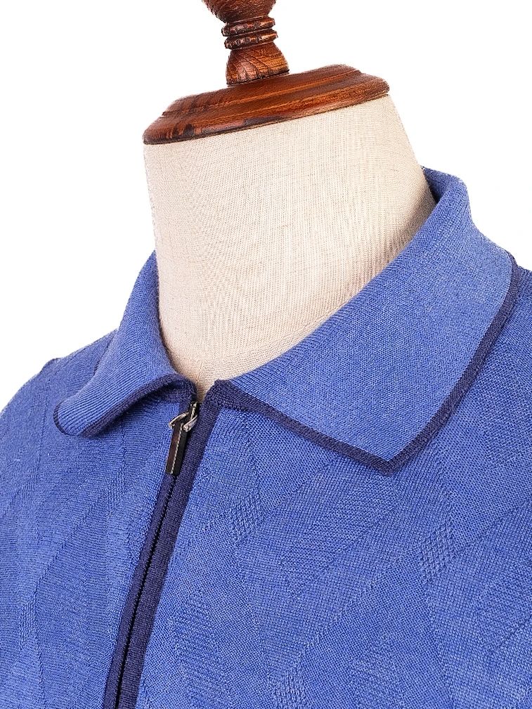 dalmine excellent condition blue silk sweater size l