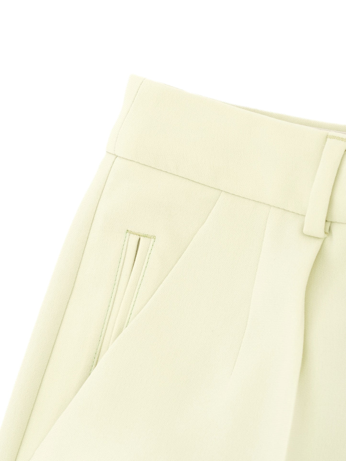 excellent max mara green trousers size m triacetate women