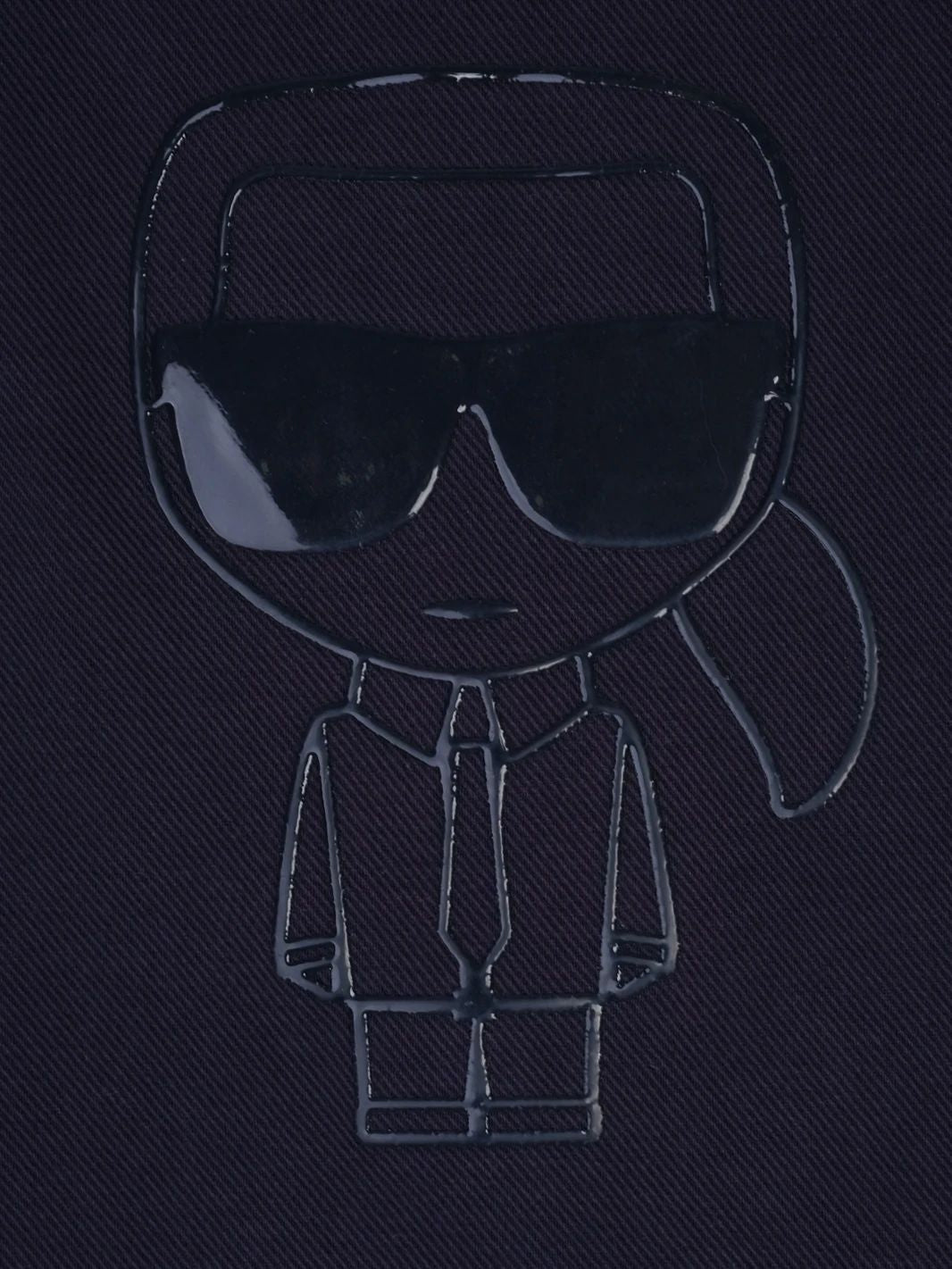 excellent karl lagerfeld kids blue sweatshirt & pants set size 12