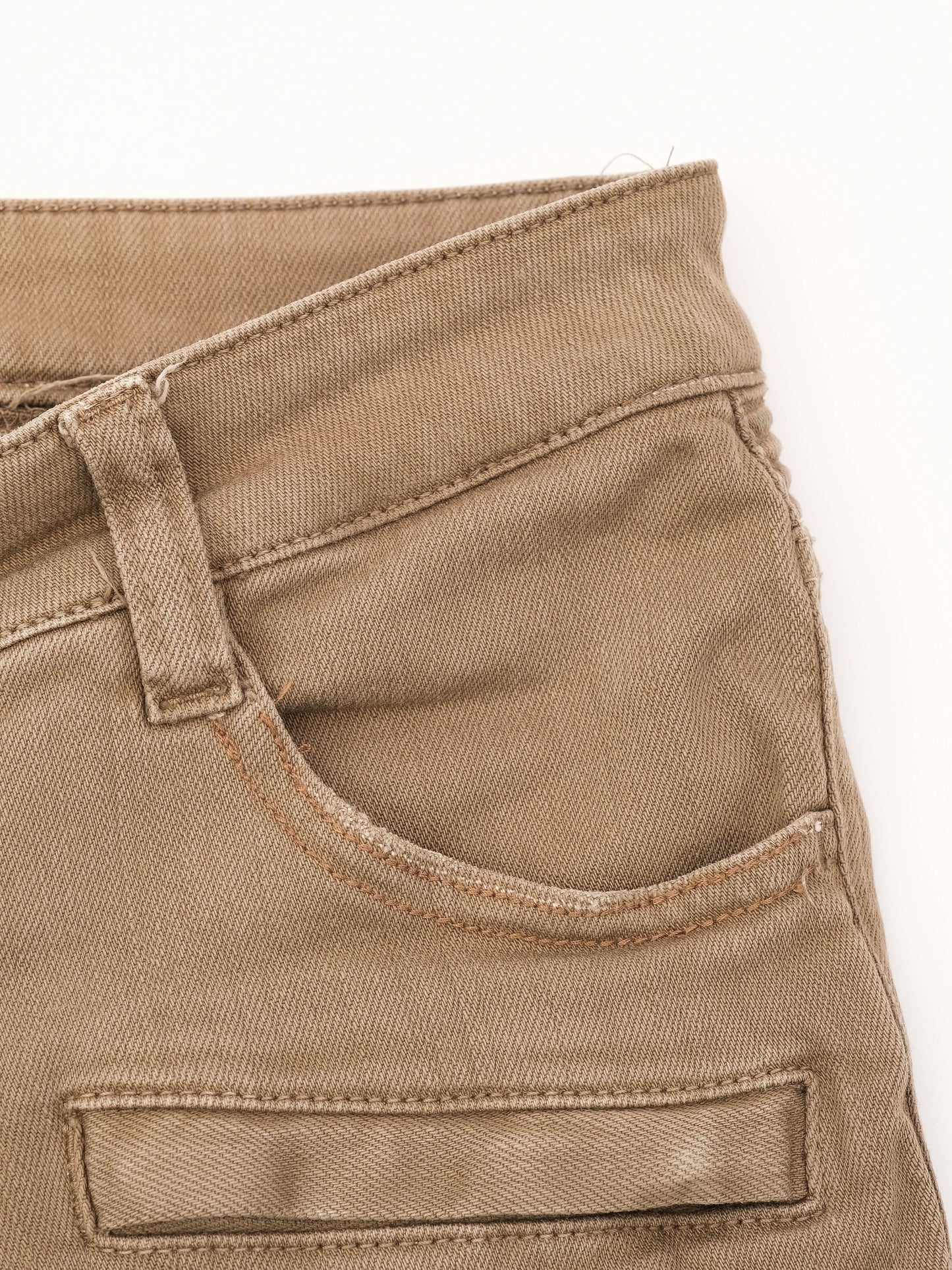 balmain green pants with zipper details size m excellent condition