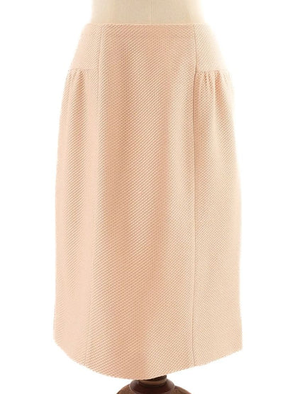 Excellent Moschino Pink Peplum Top & Pencil Skirt Set Size M