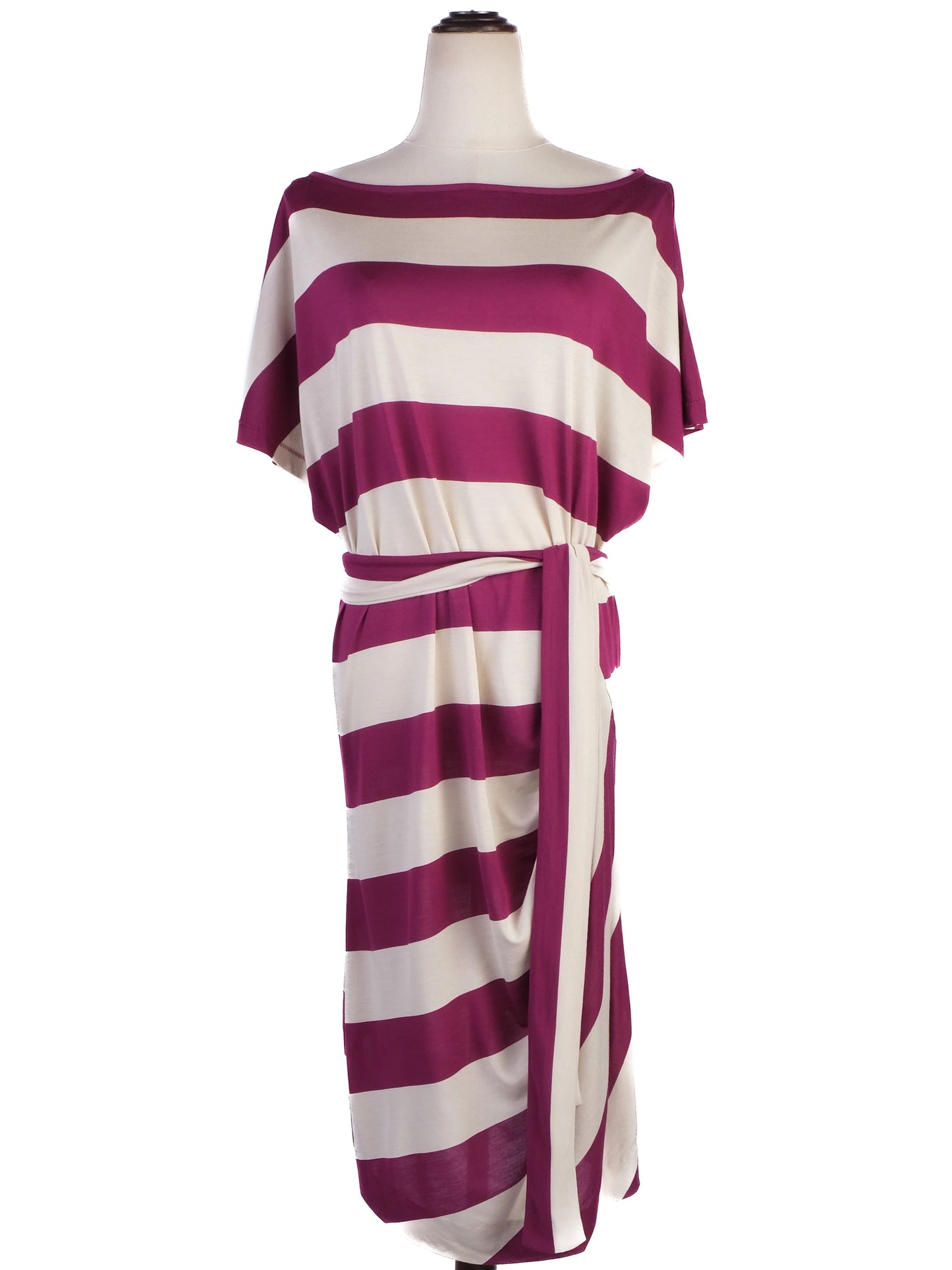 new by malene birger blue strapless dress size s with belt