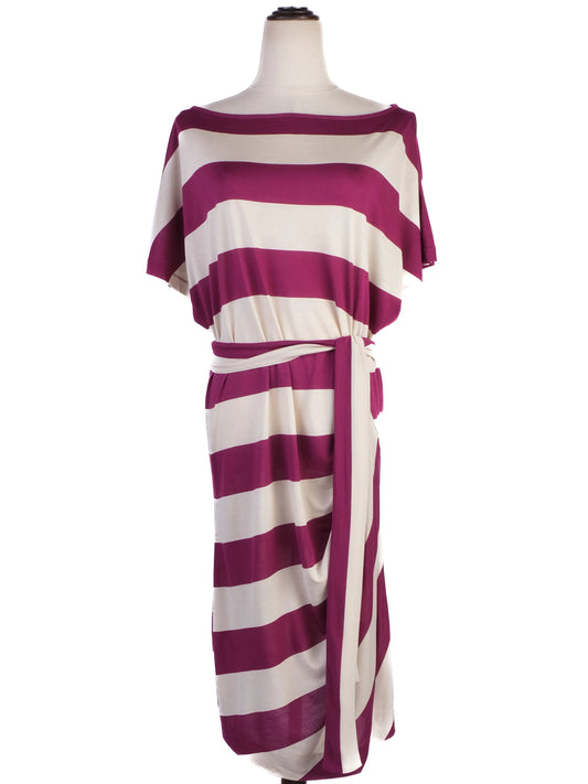 NEW By Malene Birger Blue Strapless Dress Size S with Belt
