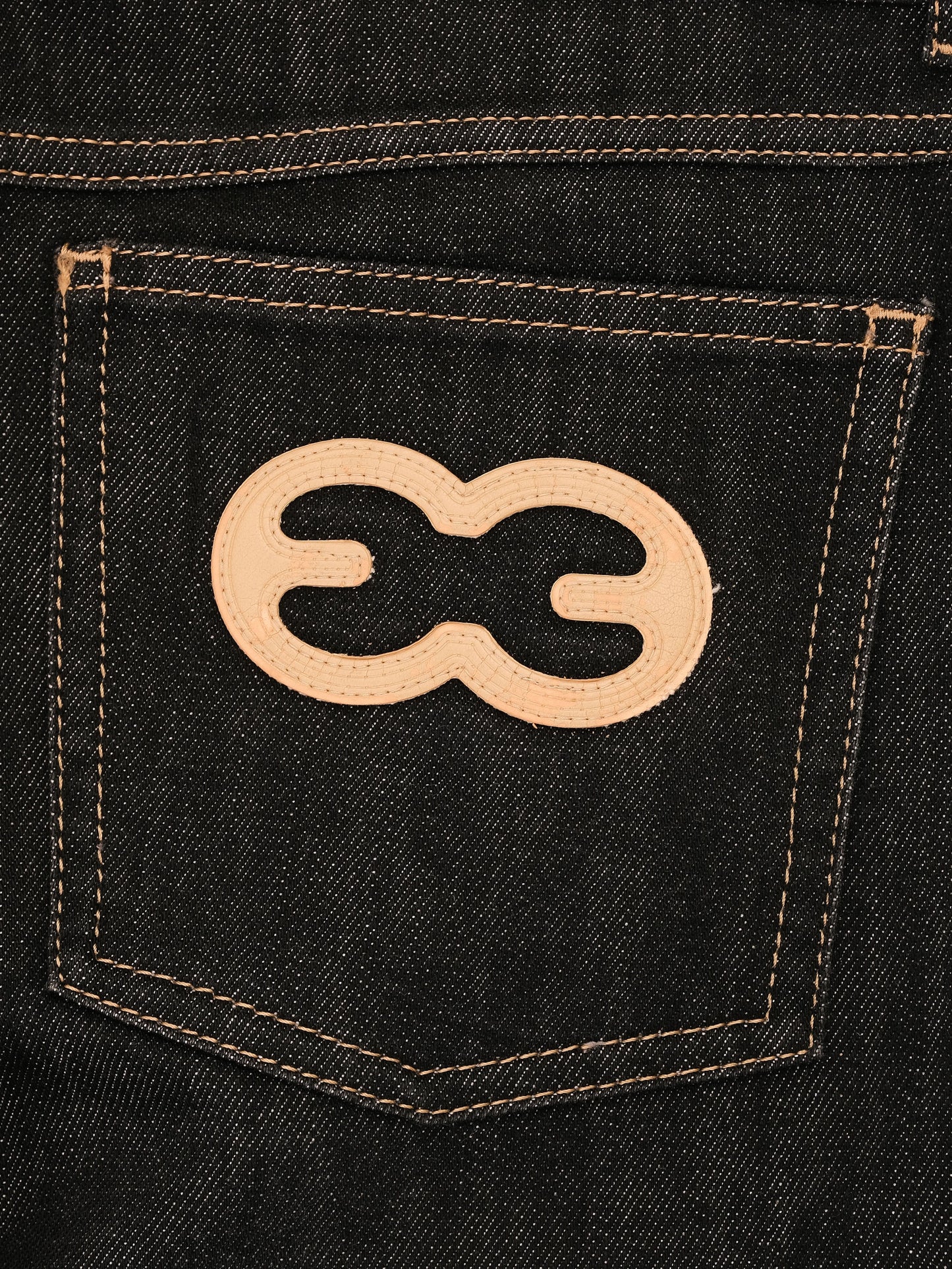 excellent escada black flare jeans size m women's denim