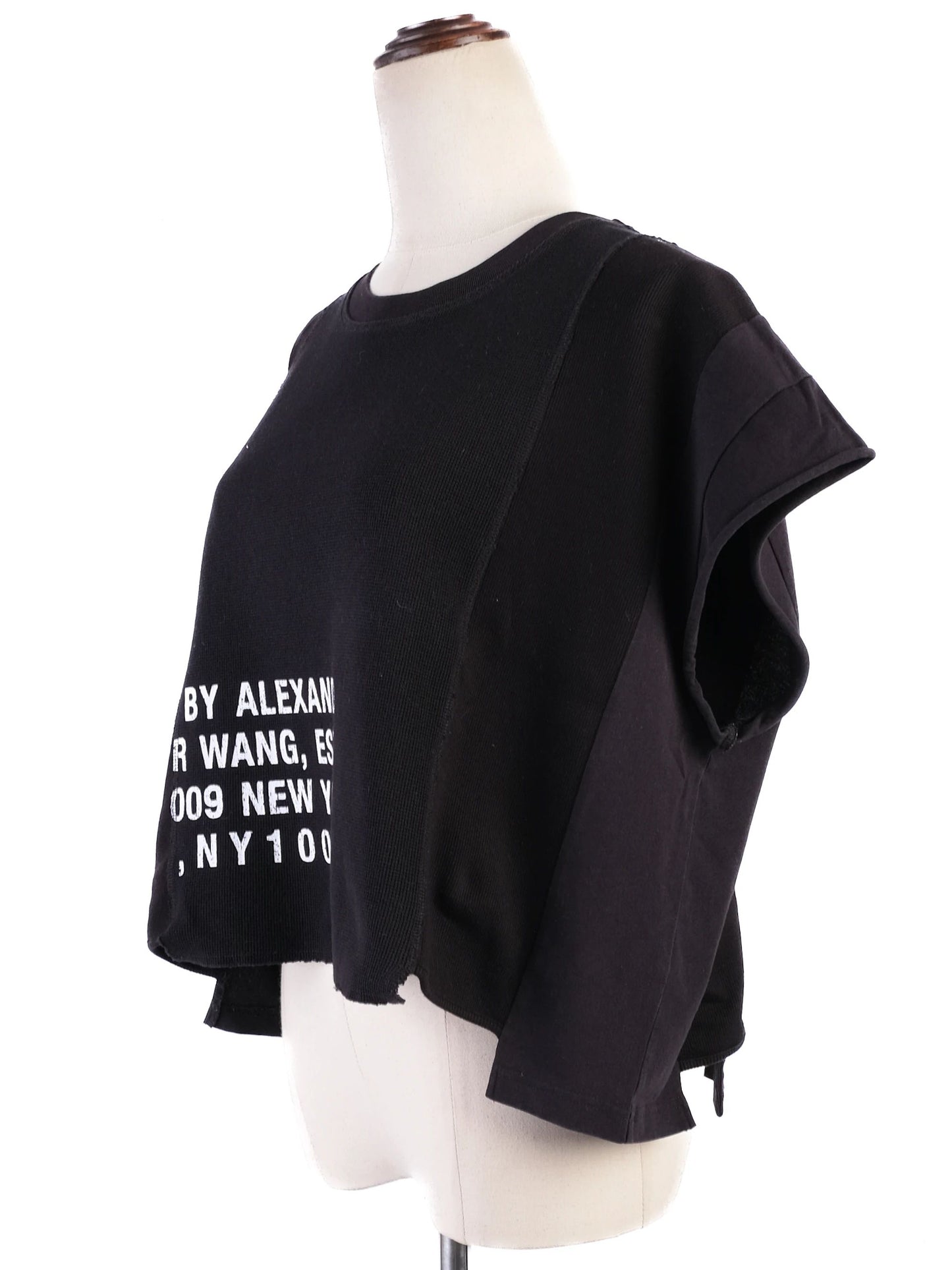 excellent alexander wang black nylon top size s women's casual