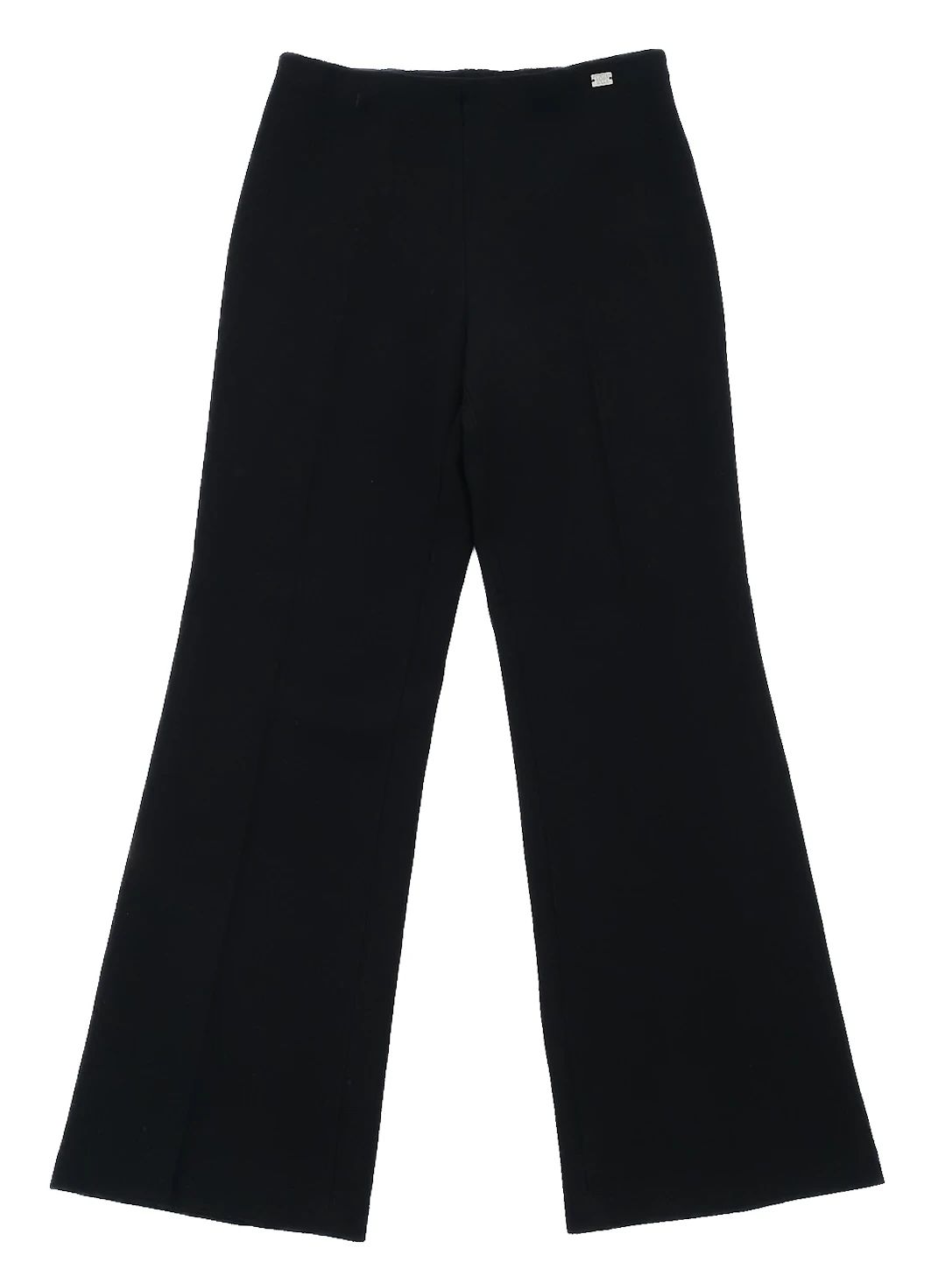 new cinzia rocca black wool pants size l tailored fit