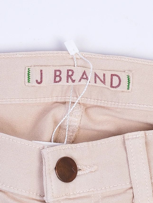 excellent j brand white cotton pants size m women