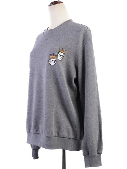 Excellent Dolce Gabbana Gray Cotton Sweatshirt Size S with #dgfamily