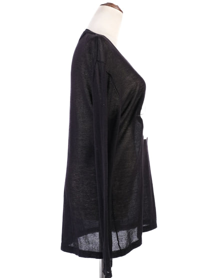 Excellent Markus Lupfer Black Cotton Long Sleeve Shirt Size S