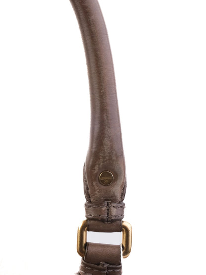 Average Marc Jacobs Green Leather Handbag with Gold Hardware