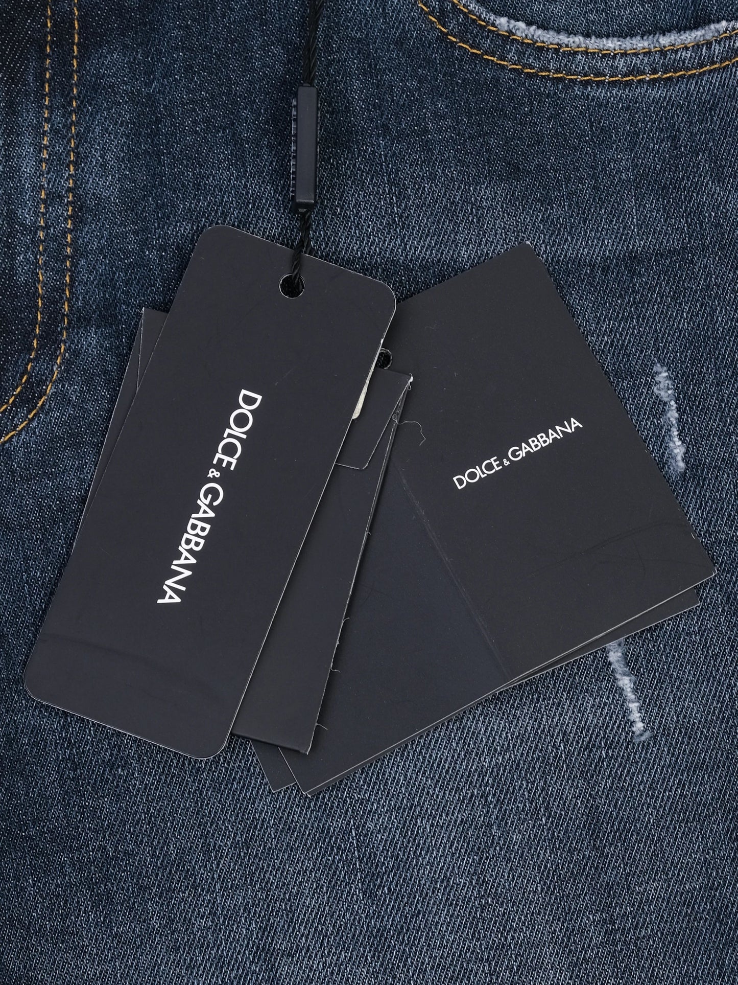 new dolce gabbana blue jeans size 12 for kids
