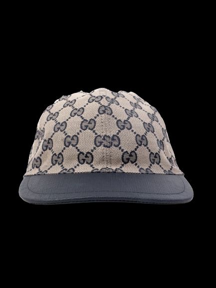 Perfect Gucci Kids Baseball Cap Black Cotton Size 7