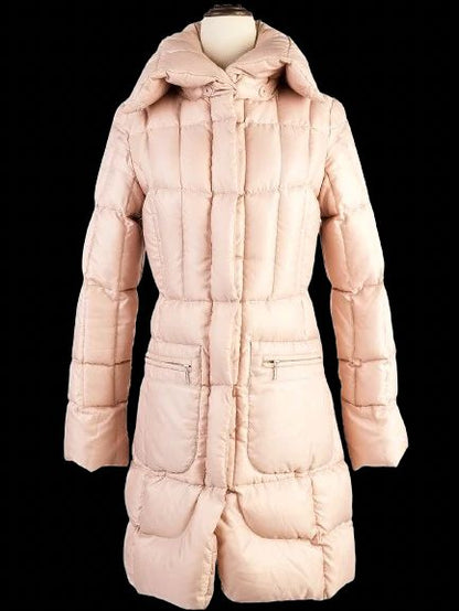 Trussardi Women's White Nylon Puffer Coat XS Excellent Condition