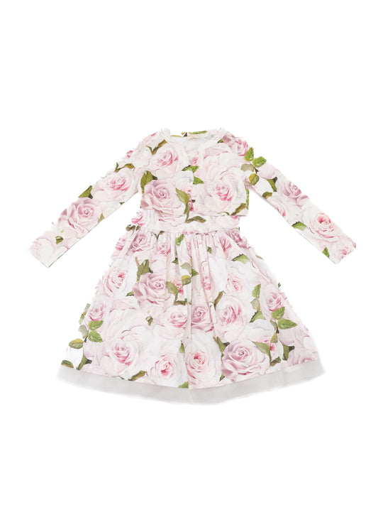 Excellent Monnalisa Floral Dresses for Girls, Cotton Size 10