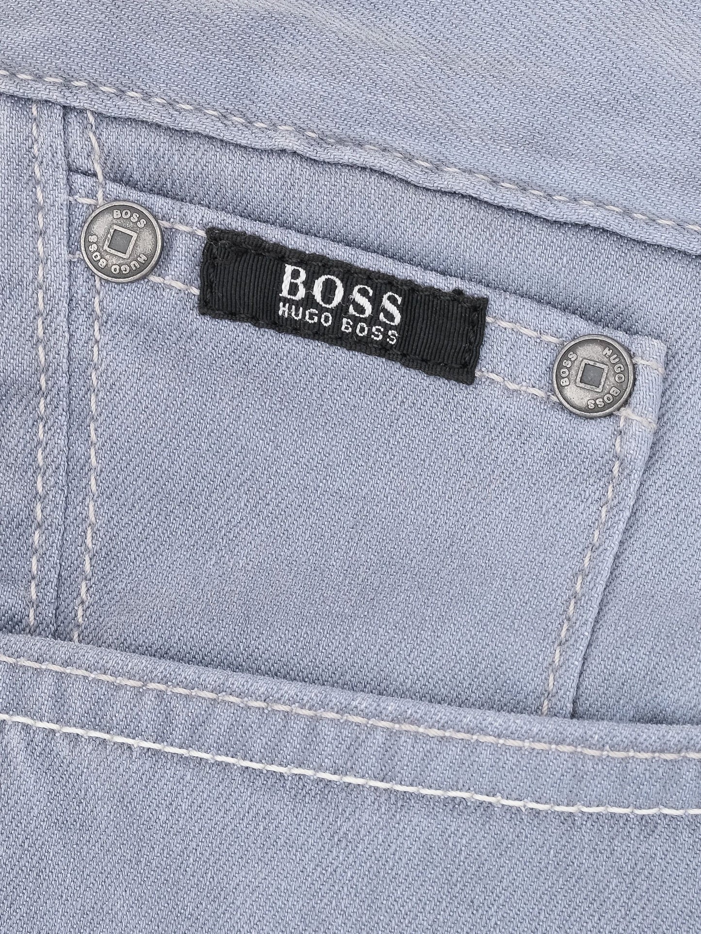 excellent hugo boss gray jeans size l men's elastane