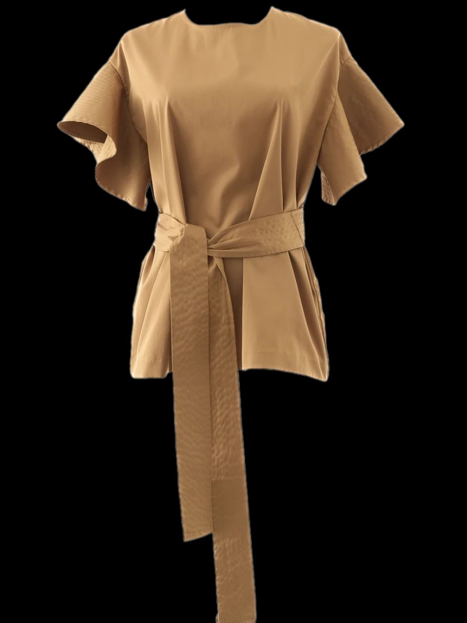 chloe women's orange viscose blouse size m excellent condition