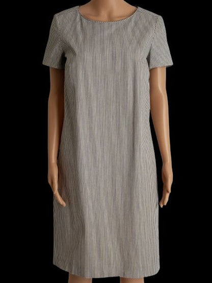 Good Max Mara Striped Cotton Dress M - Combined Color - Women’s Fashion