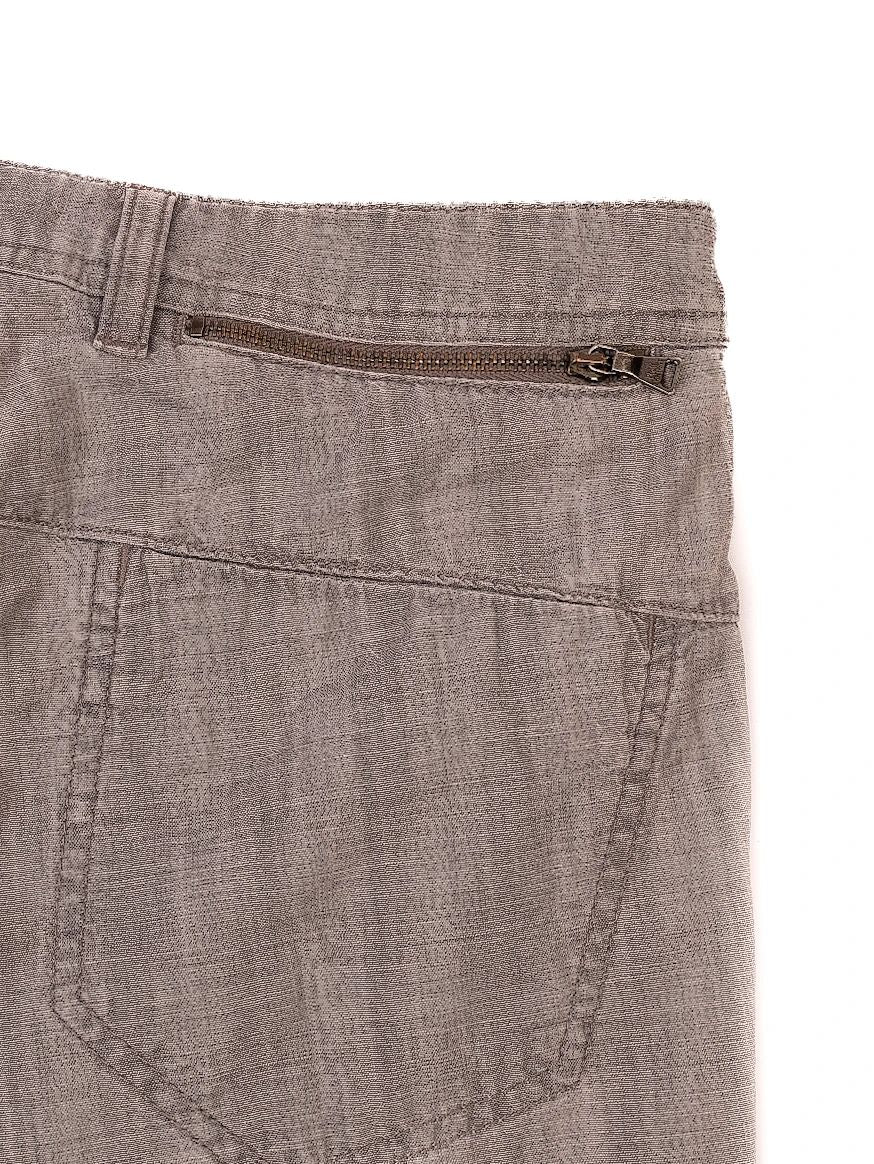 excellent neil barrett gray cotton pants size m women's