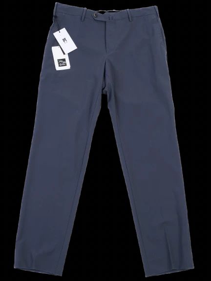 new pt torino slim fit blue nylon pants size m
