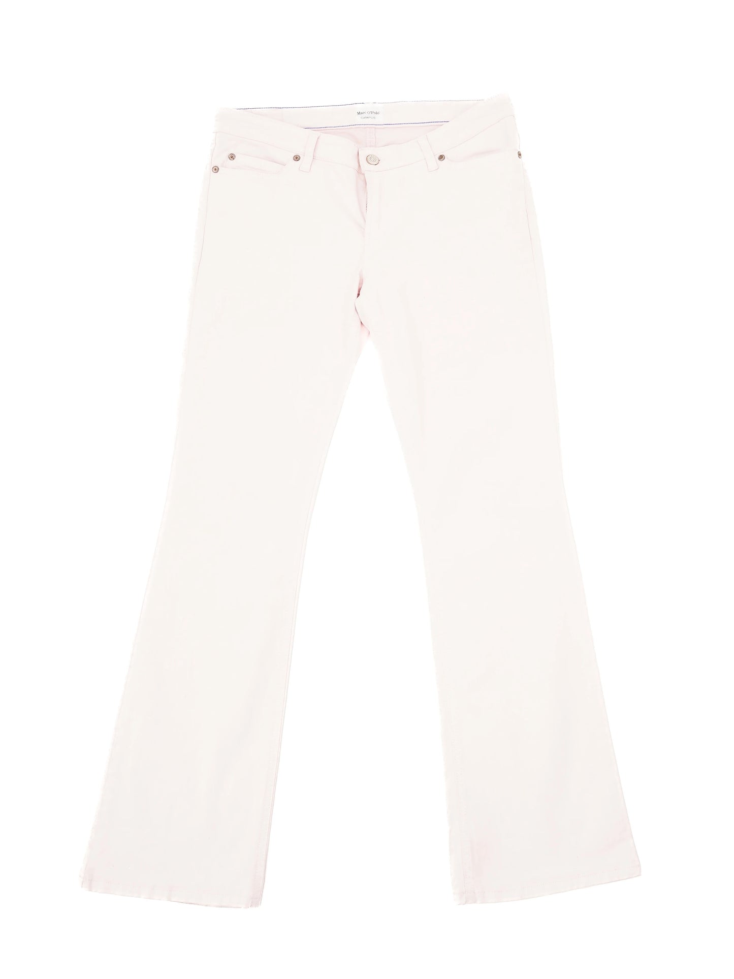 excellent marc o'polo light pink jeans size xl elastane