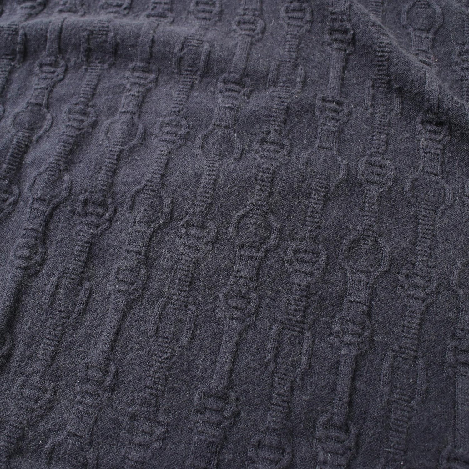 Hermes Knit Navy Cotton Cashmere