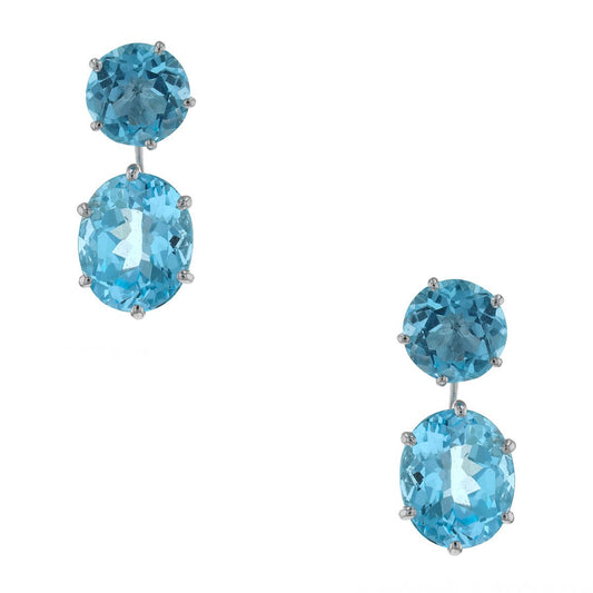 H. Stern gold and topazes earrings