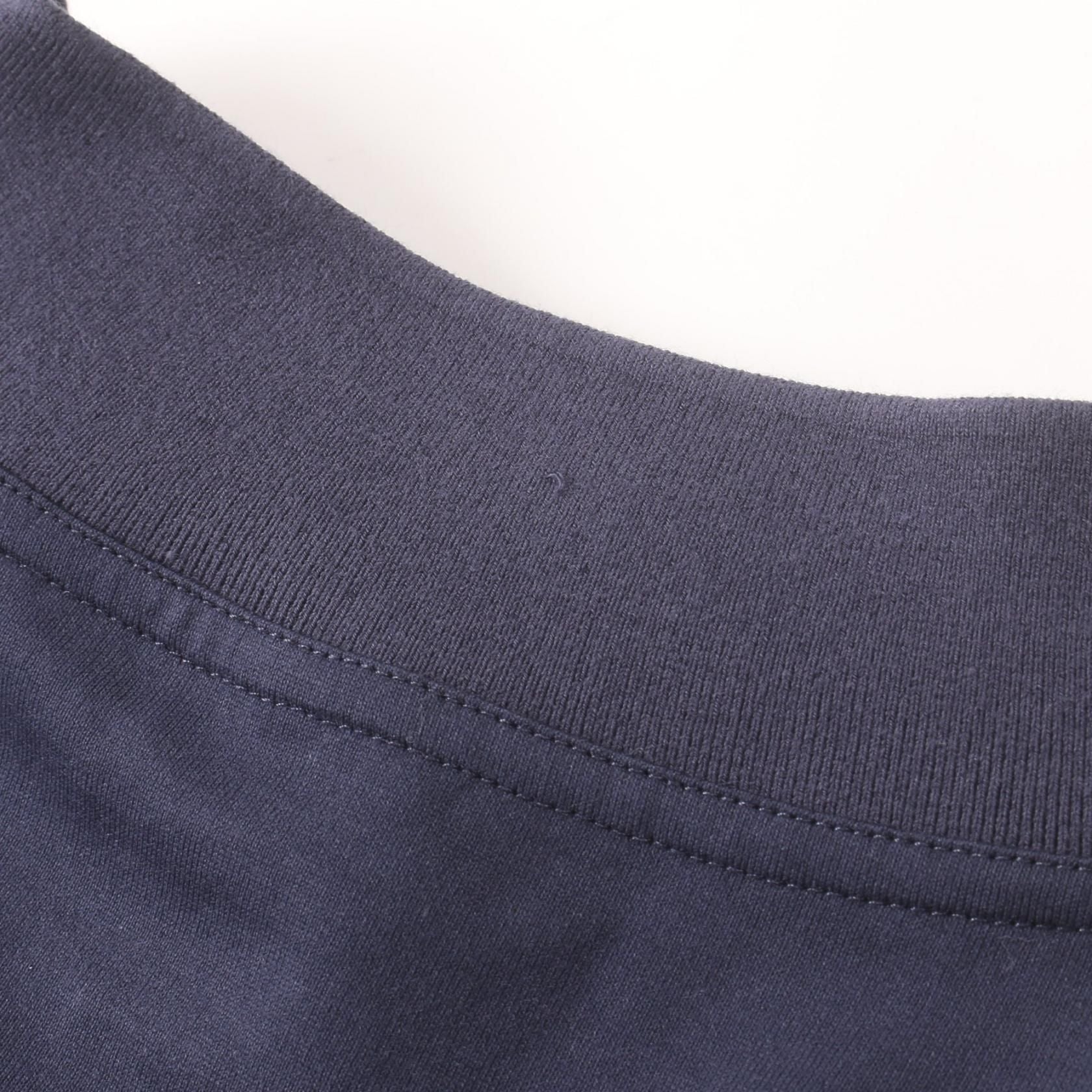 Hermes Kanoe T-shirt Navy Red Cotton 3e 4621dl