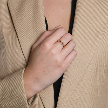 Hermes gold ring