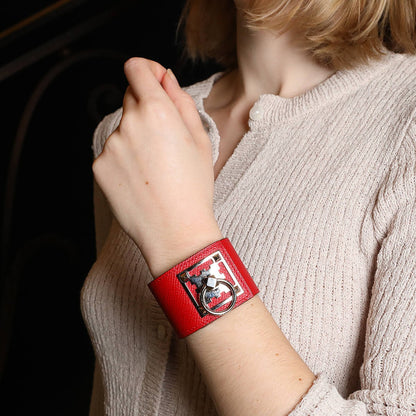 Hermes steel bracelet