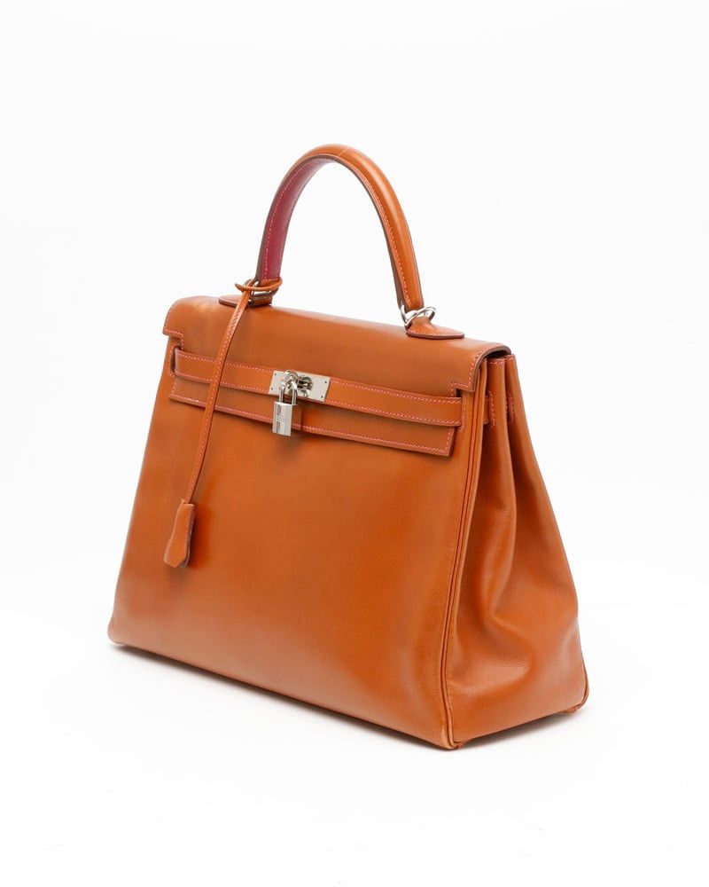Herm�s Kelly 35 Retourne Swift Bag